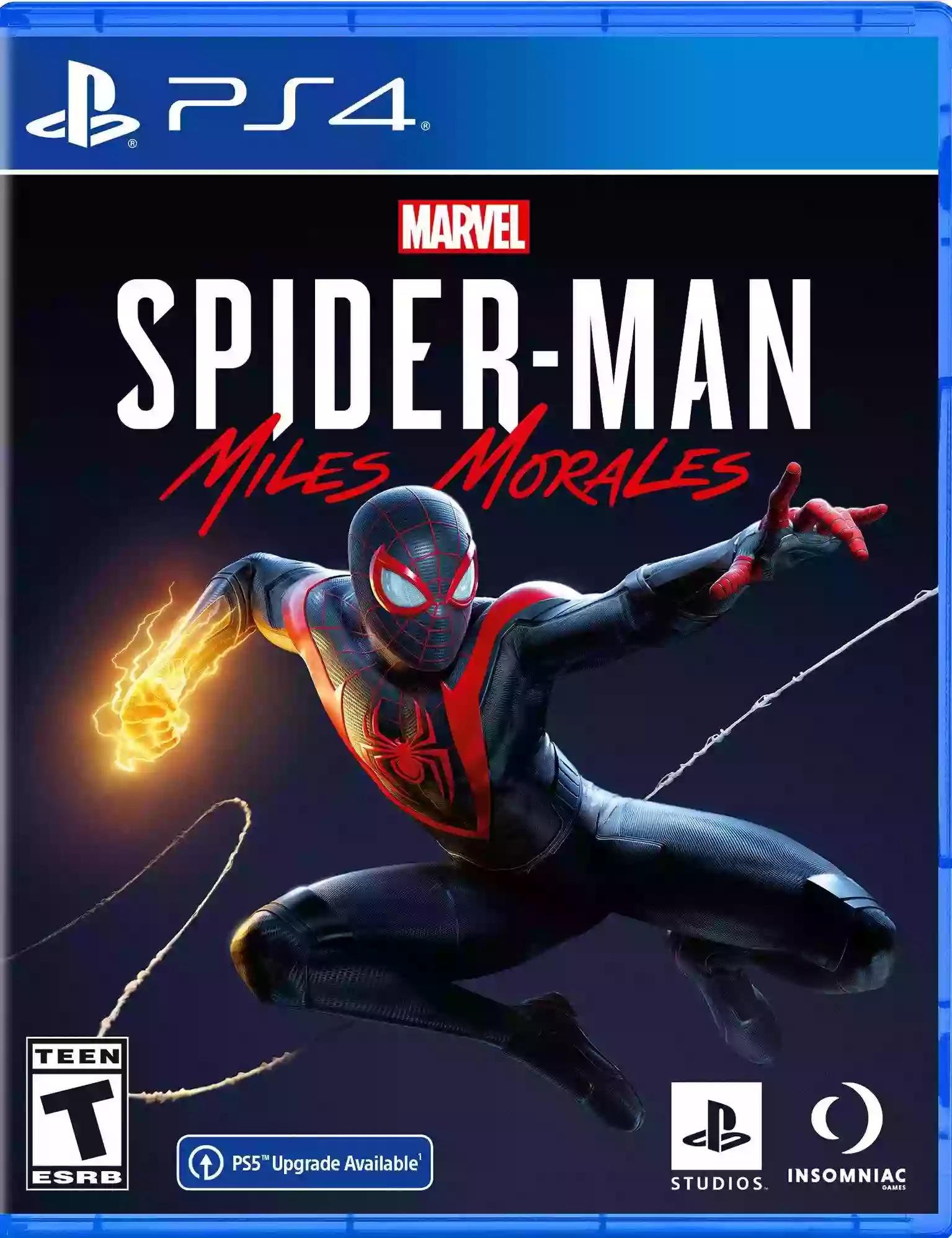 Marvels SpiderMan Miles Morales 4 PS4 GAME